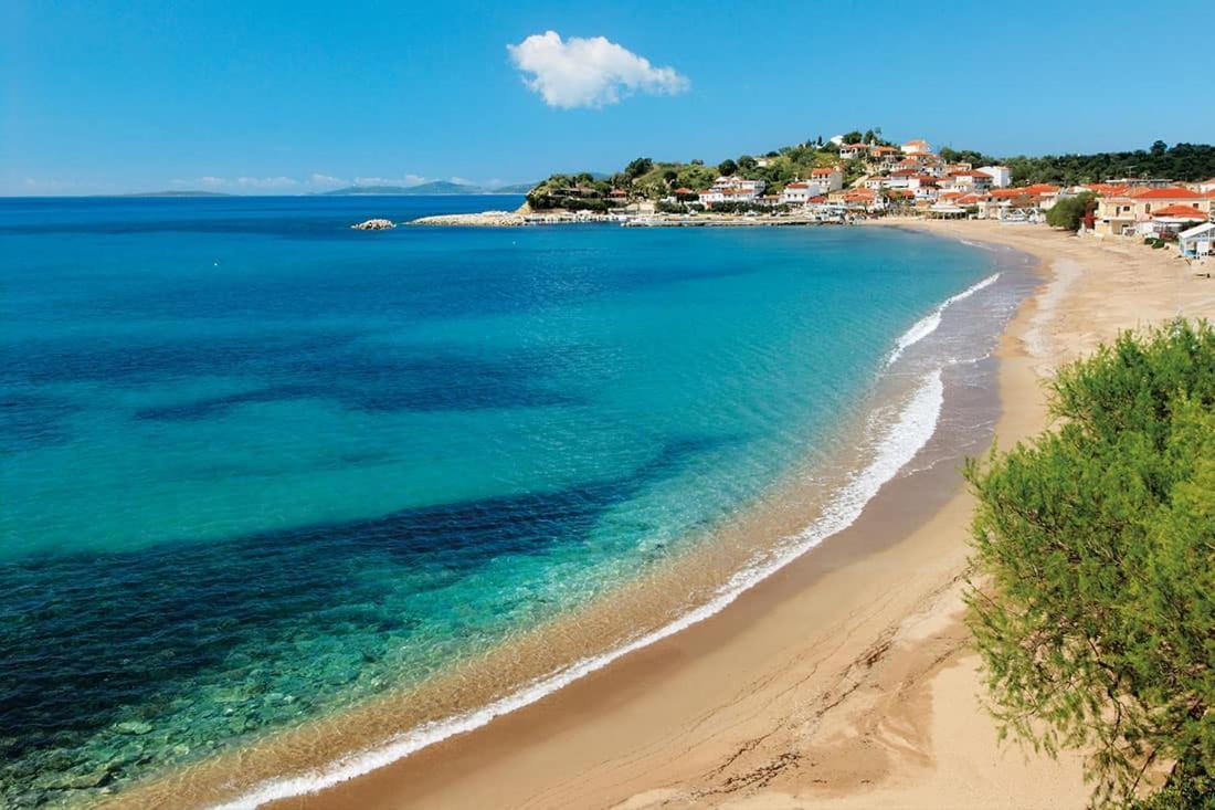 Venus Villa With Private Pool, 2Min To The Beach Finikounda Exterior foto